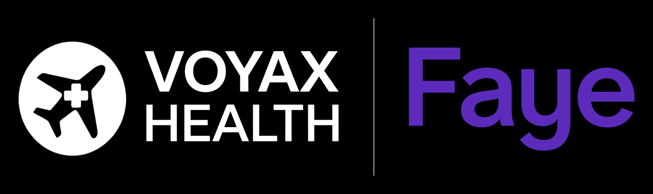 Voyax Health in partnership with Faye travel insurance
